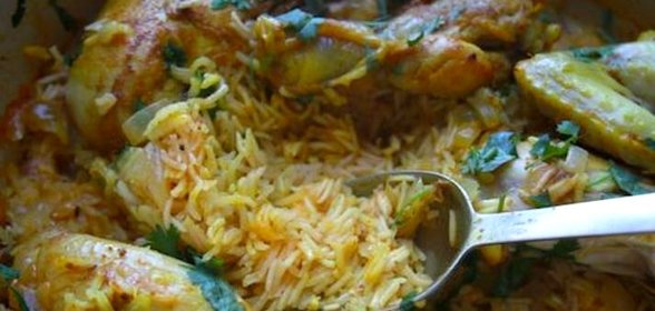 Курица карри в духовке