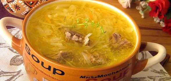 Щи суточные из квашеной капусты