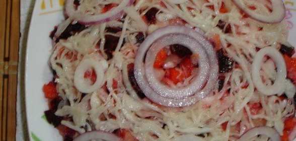 Винегрет с квашеной капустой