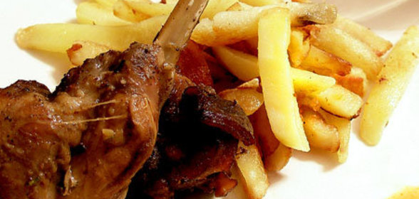 Нежнейший кролик с бронзовым загаром