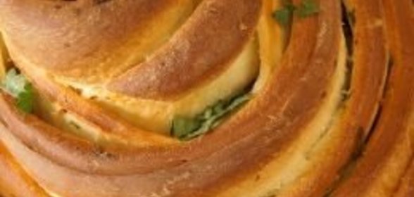 Хлеб с чесночным маслом