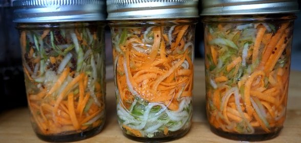 Кабачки с морковкой на зиму без стерилизации