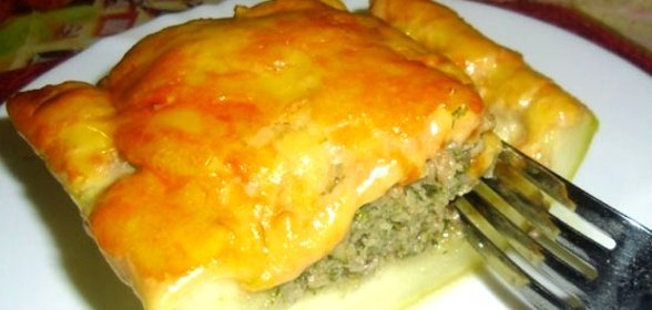 Кабачки, запеченные в фольге