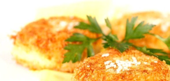 Крокеты из тунца с майонезом васаби