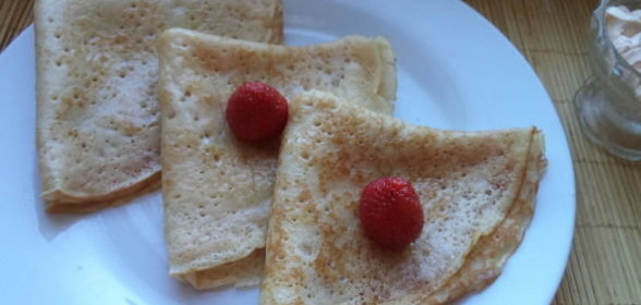 Мамалыга с брынзой и маслом