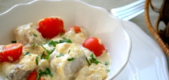 Треска, запеченная в духовке с сыром