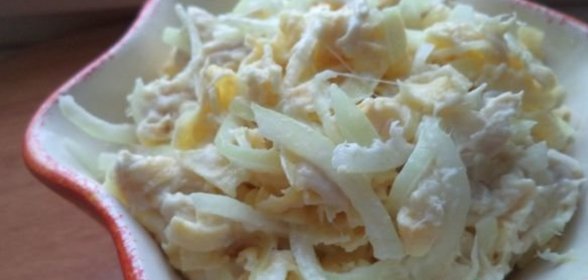 Тыква, запеченая со сливочным маслом и яйцами