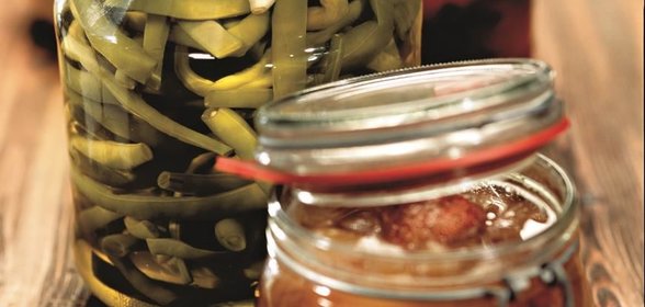 Маринованная фасоль