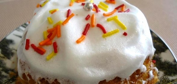 Кулич с цитрусовым соком
