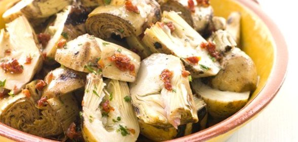 Молодые испанские артишоки