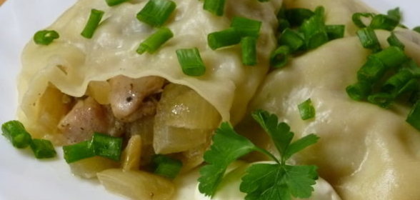 Кабачки с простоквашей