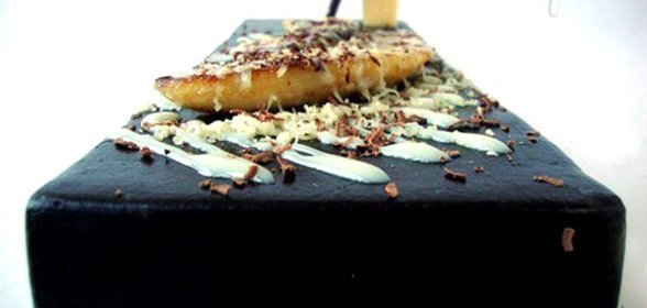 Бананы с сыром