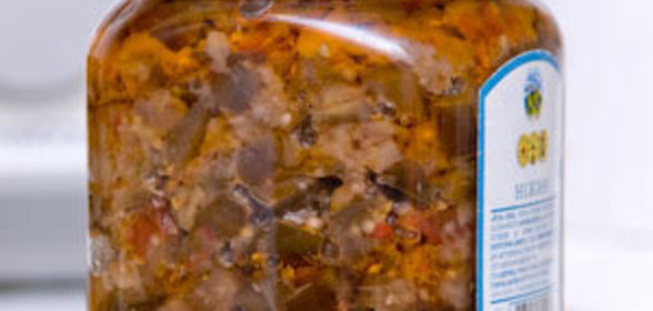 Консервированные жареные баклажаны