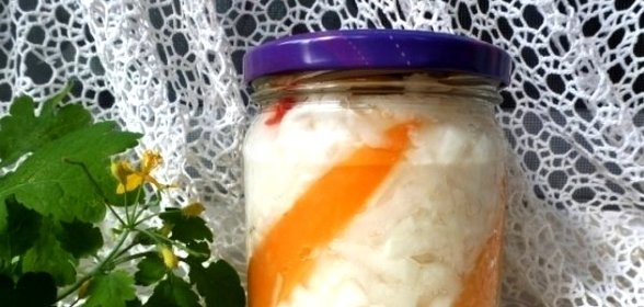 Салат из редьки на зиму