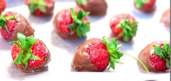 Клубника в шоколаде