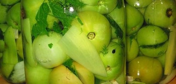 Фаршированные зеленые помидоры на зиму, заготовка помидоров на зиму