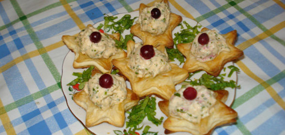 Закуска из креветок