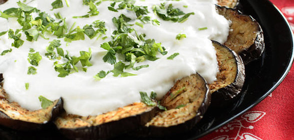 Баклажаны в йогурте