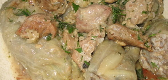 Блинчики из сельдерея с сыром