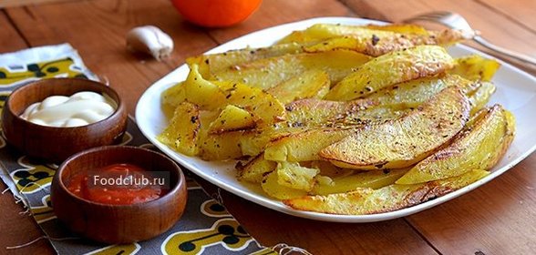 Картофель в рукаве