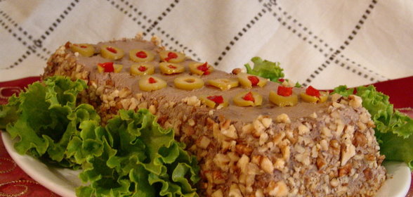 Печеночный паштет с инжиром