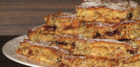 Овсяное печенье с вареньем