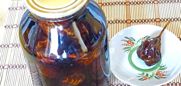 Груши карамельные