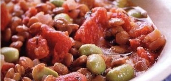 Заготовка для икры из баклажанов с помидорами