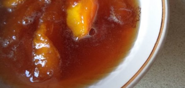 Варенье из нарезанных персиков без воды