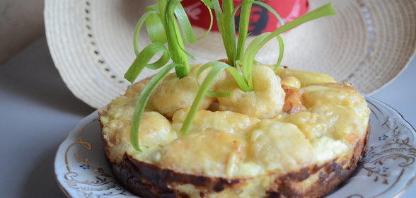 Кубинский рыбный тортик