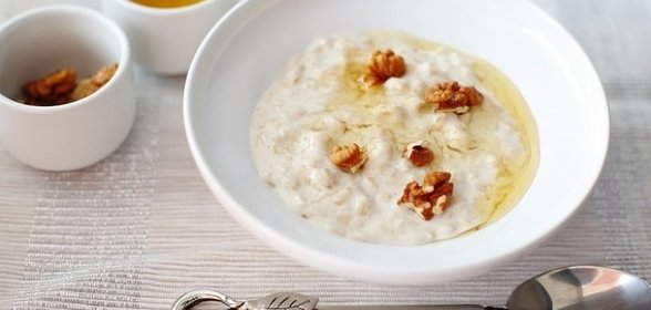 Овсяная каша на кокосовом молоке