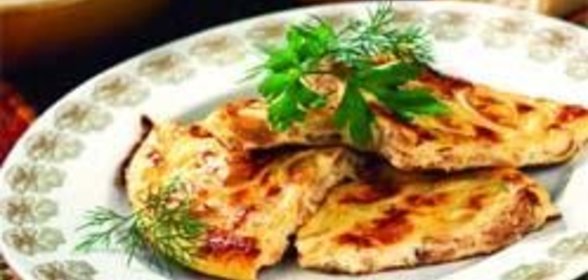 Омлет с тунцом и сыром фета