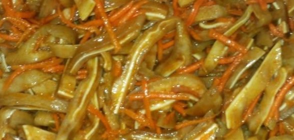 Форель с маслом