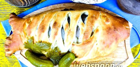 Рыбник с ароматным маслом и капустой
