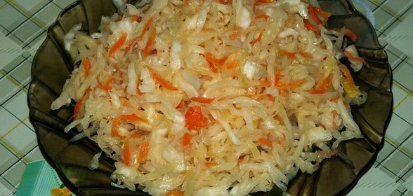 Капуста с медом на зиму