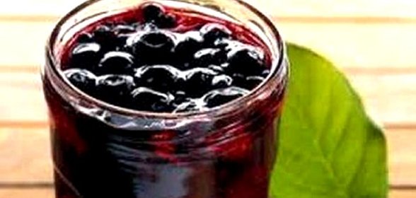 Варенье из черники в микроволновке