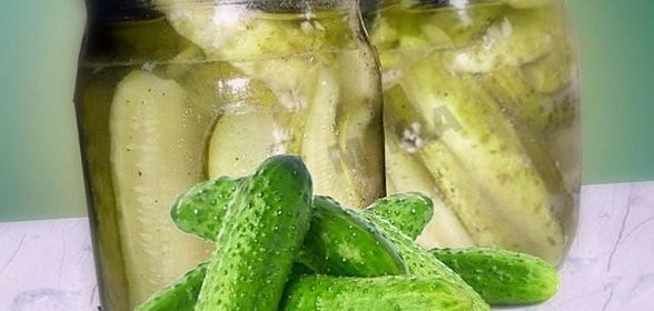 Огурцы в горчичной заливке на зиму