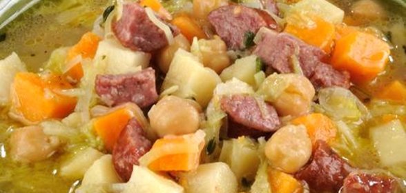 Суп с пекинской капустой