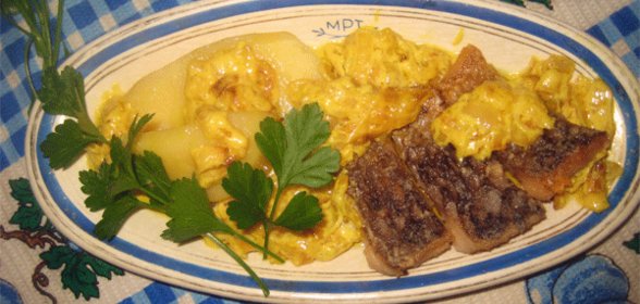 Карп в сливочном соусе от Фомича