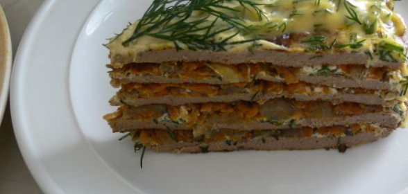 Печеночный торт