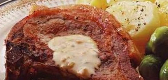 Жареная свиная корейка