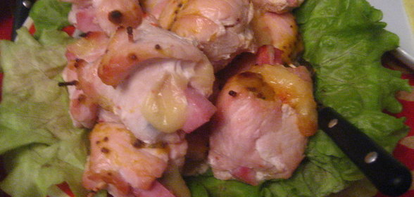 Куриные рулетики