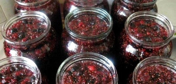 Варенье из малины и смородины