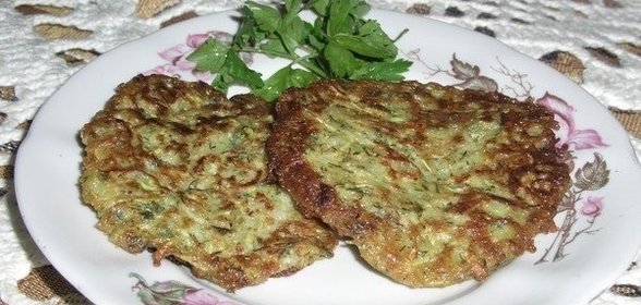 Оладьи из кабачков