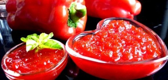 Пикантный соус-конфитюр из сладкого перца