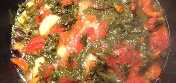 Чанахи с соусом сациви