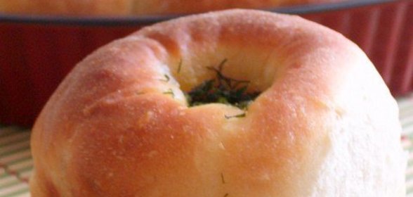 Булочки с ароматическим сливочным маслом