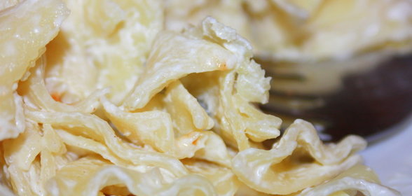 Мальтальяти с козьим сыром и табаско