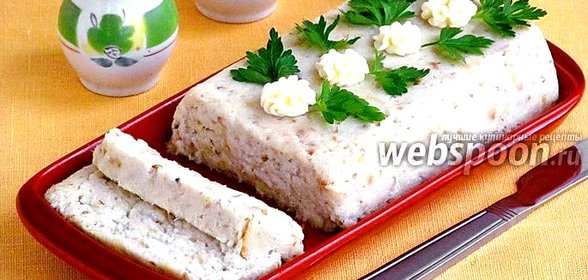 Рыбный паштет с творогом