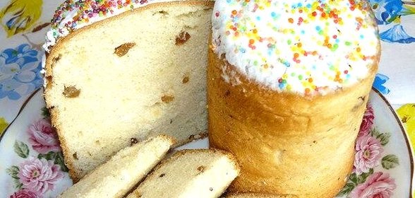 Кулич на дрожжах